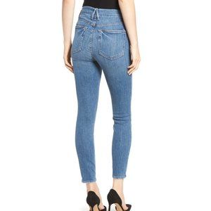 Good American Blue Ankle & Cropped Jeans